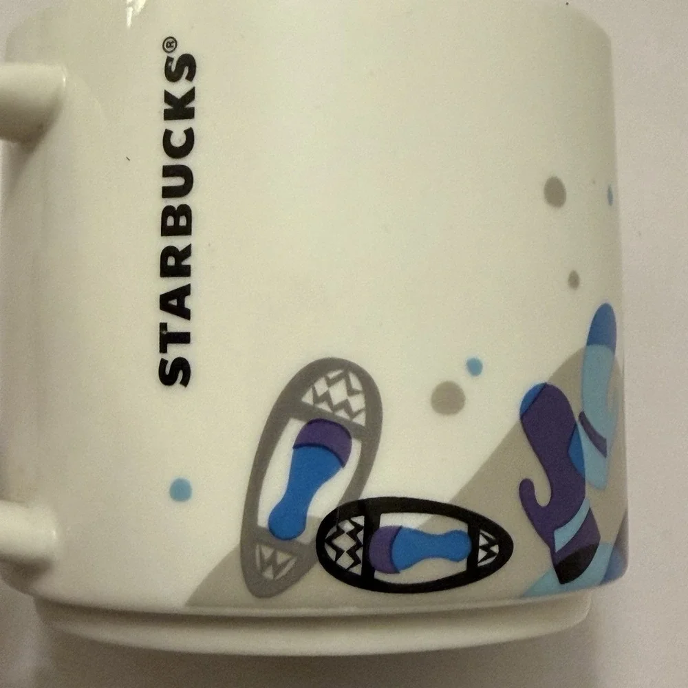 Starbucks Coffee Cup Quebec You Are Here Series Collection 14oz Tea Mug 2015